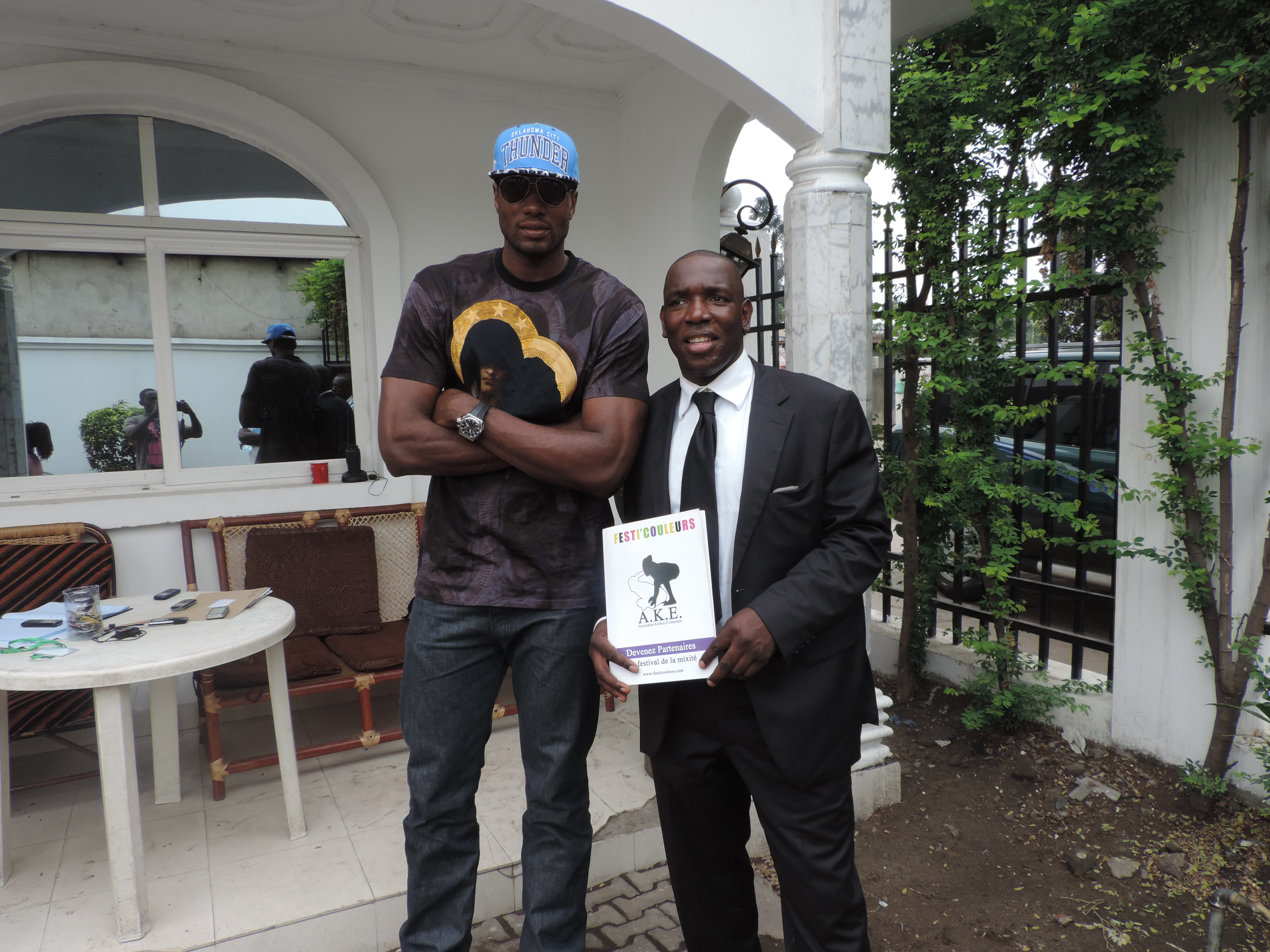 soutien Serge Ibaka - Festi'Brazza 